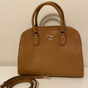 Michael kors saffino large satchel